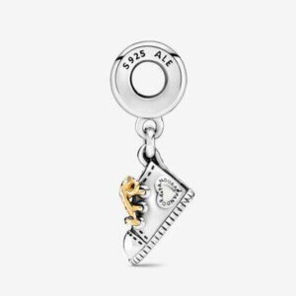 Pandora Baby Shoe Dangle Charm - Picture 3 of 5